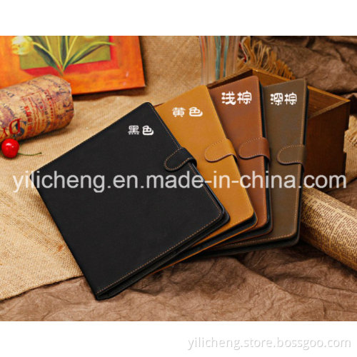 for iPad Air2 Classical Leather Case with Hard Cover and Stand
